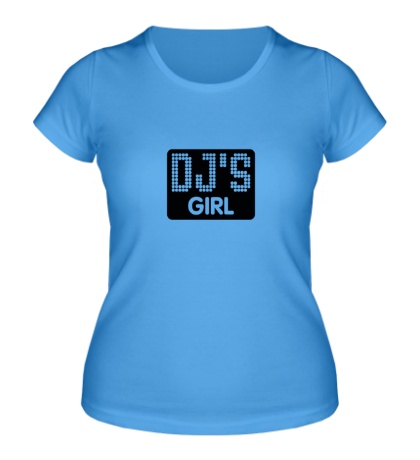 Женская футболка «Djs Girl»