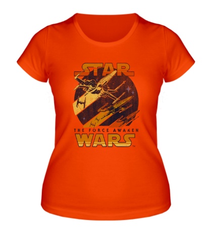 Женская футболка «The Force Awaker»