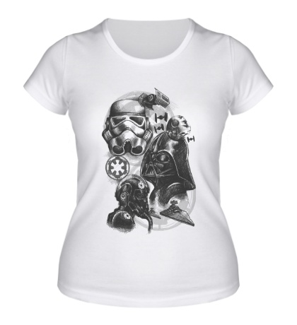Женская футболка Империя Star Wars