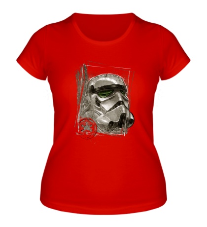 Женская футболка Имперский штурмовик эскиз