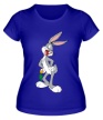 Женская футболка «Багз Банни с морковкой» - Фото 1