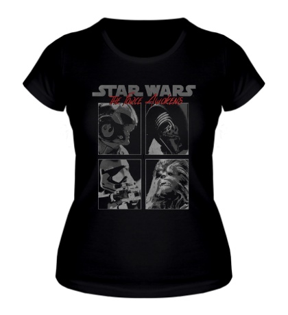 Женская футболка «Force Awakened Squared»
