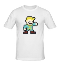 Мужская футболка Pixel Vault Boy