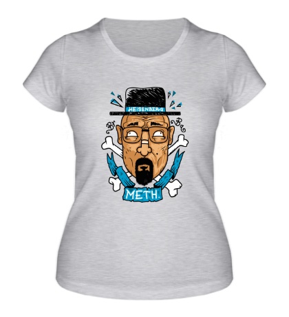 Женская футболка Heisenberg: Meth King