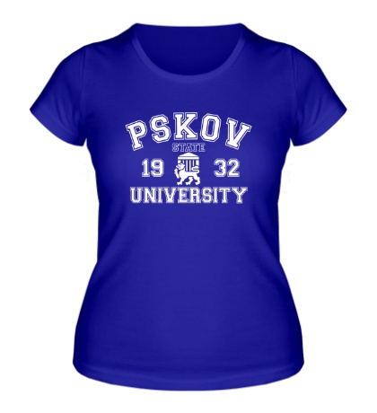 Женская футболка ПГУ Университет