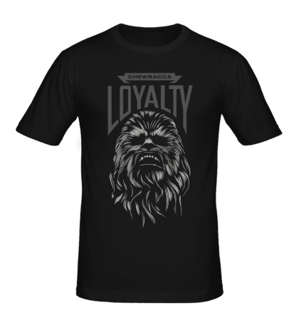 Мужская футболка «Чубакка лояльный»