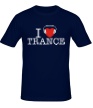 Мужская футболка «I Listen Trance» - Фото 1