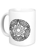 Керамическая кружка «Кельтская пентаграмма» - Фото 1