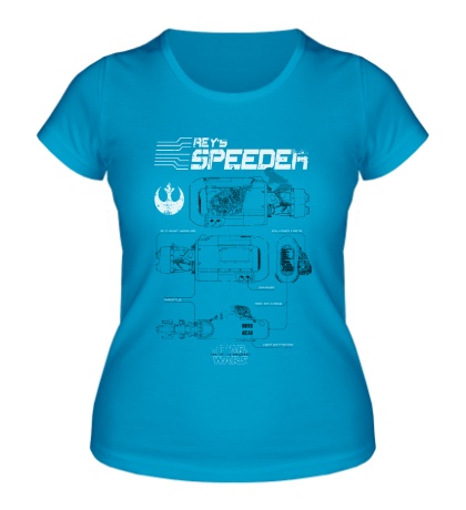 Женская футболка «Reys Speeder»