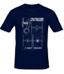 Мужская футболка «Tie Fighter Black Squadron» - Фото 1