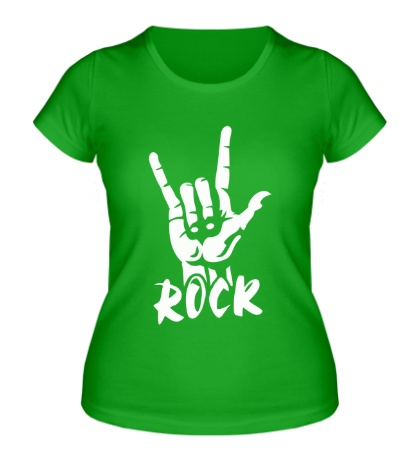 Женская футболка «Rock Only»