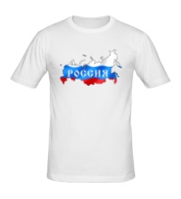 Мужская футболка Карта России