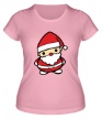 Женская футболка «Маленький Санта» - Фото 1
