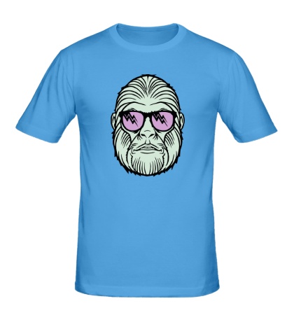 Мужская футболка «Йети в очках»