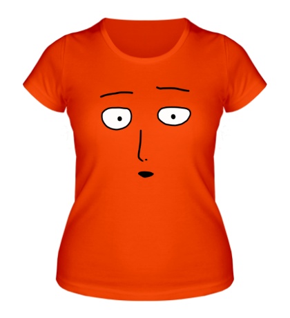 Женская футболка Одно лицо человека