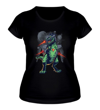 Женская футболка Динозавр из будущего