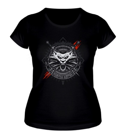 Женская футболка The Witcher: Monster Hunter