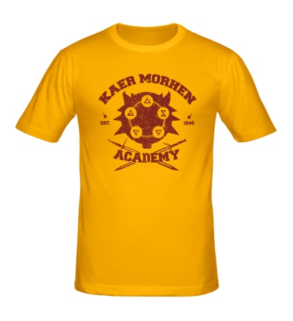 Мужская футболка Kaer Morhen Academy