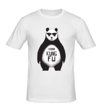 Мужская футболка Панда знает Кунг-Фу