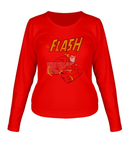 Женский лонгслив The Flash