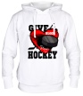 Толстовка с капюшоном «Give Blood Hockey» - Фото 1