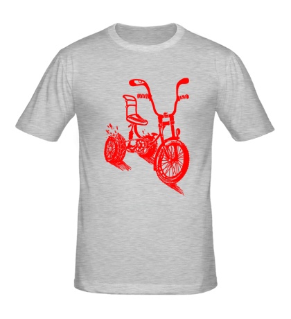 Мужская футболка Трехколёсный велосипед