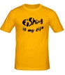 Мужская футболка «Fishing is my Life» - Фото 1