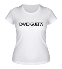 Женская футболка David Guetta Logo