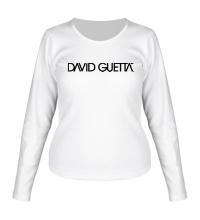 Женский лонгслив David Guetta Logo
