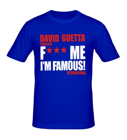 Мужская футболка David Guetta Presents