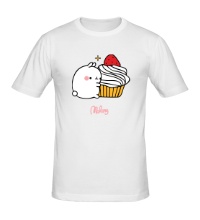 Мужская футболка Кролик Моланг и кекс