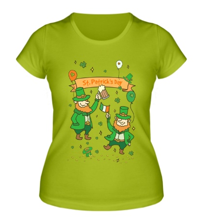 Женская футболка St. Patricks Day