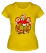 Женская футболка «Буратино с матрёшками» - Фото 1