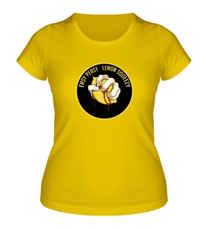 Женская футболка Easy Peasy Lemon Squeezy