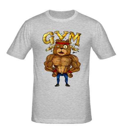 Мужская футболка GYM dogs