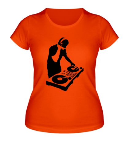 Женская футболка DJ Boy