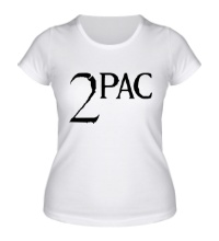 Женская футболка 2Pac