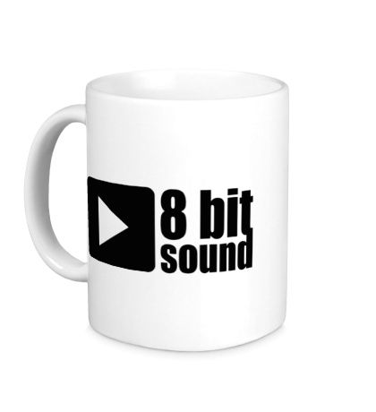 Керамическая кружка «8bit sound»