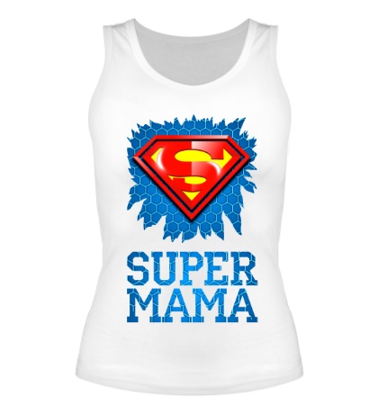 Женская майка Superman Мама
