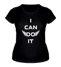 Женская футболка I can do it