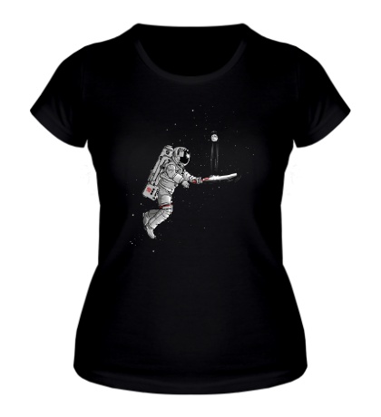 Женская футболка Space cricket