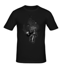Мужская футболка Подводный космос