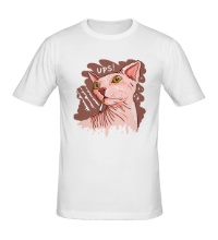 Мужская футболка Cat UPS