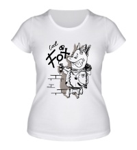 Женская футболка Cool Fox