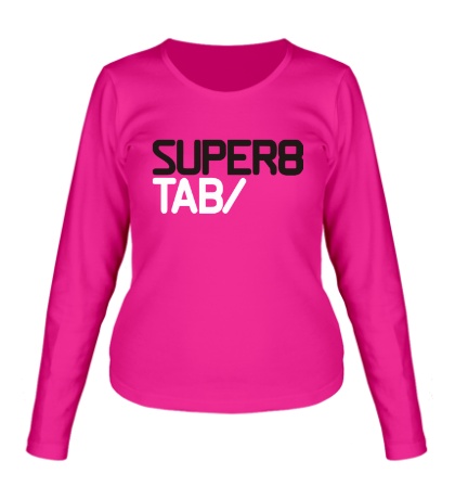 Женский лонгслив «Super tab»