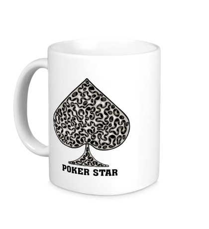 Керамическая кружка Poker Star game