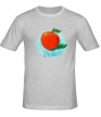 Мужская футболка «Fresh Mandarin» - Фото 1