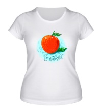 Женская футболка Fresh Mandarin