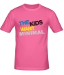 Мужская футболка «The Kids want minimal» - Фото 1