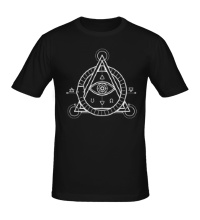 Мужская футболка Символ алхимии